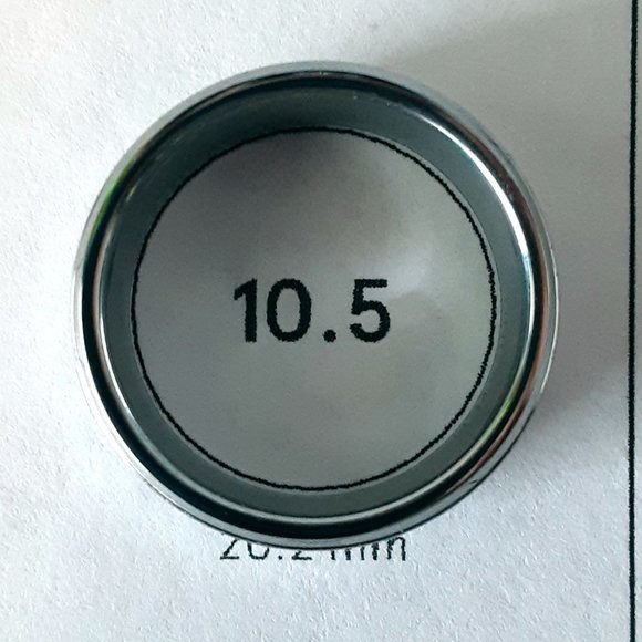 Two Tone Tungsten Carbide Men's Wedding Band, Size; 10.5, Engraved; I Love You - Picture 7 of 15